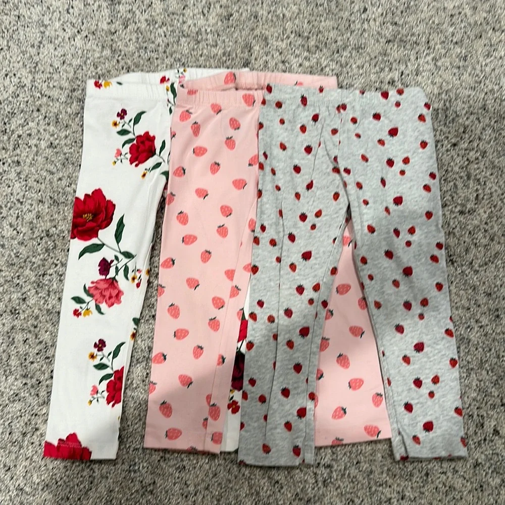 Old navy print leggings set of three